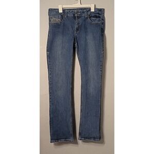 Cowgirl Tuff Co Womens Embroidered Jeans 35x35 Cowgirl Boot‎ Cut Western